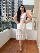 Offwhite Flare Dress